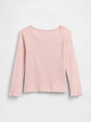 Produktbild von GAP Baby Brannan Bär Rippen-T-Shirt 18-24M