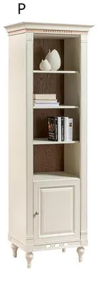 Produktbild von Klassische Schränke Schrank Schrankwand Holzschrank Vitrine Regal Antik Stil