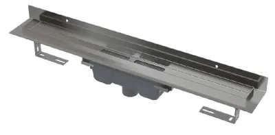 Produktbild von Bodenablauf Alcaplast APZ1016-650 Wandablauf mit Rand, vertikaler Ablauf APZ1016-65