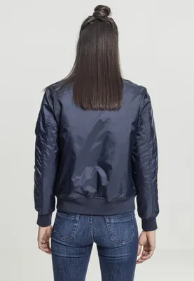 Zdjęcie produktu dla Urban Classics Ladies - BASIC BOMBER Jacke navy - XS
