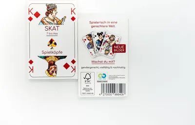 Produktbild von Spielkarten - Skat