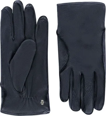 Roeckl Herren Handschuh Hanko aus Hirsch-Nappaleder in blau