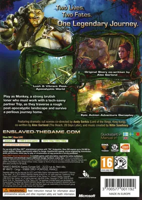 Zdjęcie produktu dla BANDAI NAMCO Entertainment Enslaved: Odyssey to the west, Xbox 360, Powyżej 13 lat