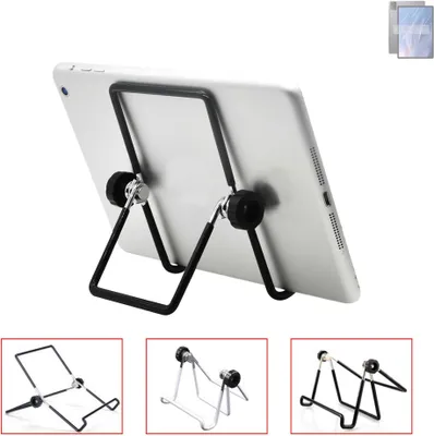 Produktbild von K-S-Trade Tablet-Ständer Tablet-Halterung Tablet-Aufsteller kompatibel mit Oukitel OKT3 faltbarer Tischständer Tablet Halterung