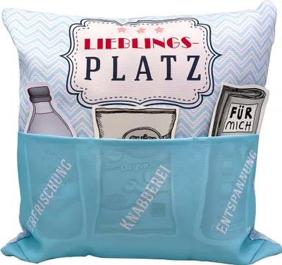 Produktbild von HERGO Sofahelden Outdoor-Kissen "Lieblingsplatz"