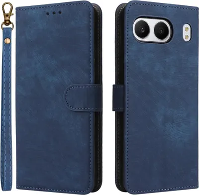 Produktbild von OnePlus Nord 4 Hülle - Coverup Klapphülle mit Schlüsselband - Blau