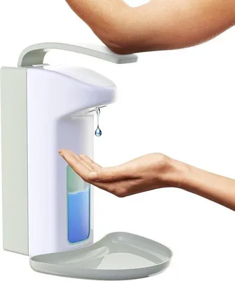 Zdjęcie produktu dla Dozownik mydła do montażu na ścianie, 1000 ml, biały