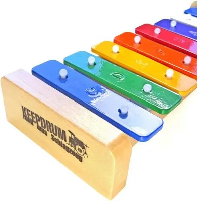 Immagine prodotto di keepdrum KGS2 Glockenspiel per bambini con borsa MB01