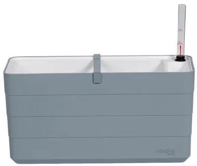 Produktbild von Plastia | Pflanzkübel 6L - 40Cm - Blau Berberis - Selbstbewässernd - Ideal Für Balkon Und Terrasse