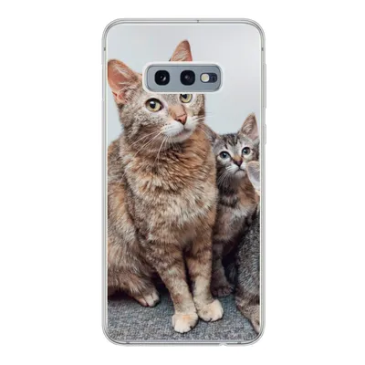 Produktbild von MuchoWow® Handyhülle Schutzhülle Hülle für Samsung Galaxy S10e Katze - Kätzchen - Fell Silikon Softcase Handy Hülle - Handy
