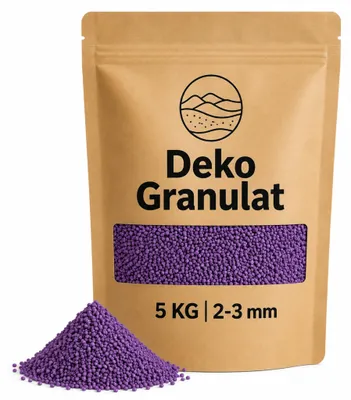 Produktbild von Deko-Granulat flieder Ø 2 - 3 mm als Gläser, Vasen Streudeko