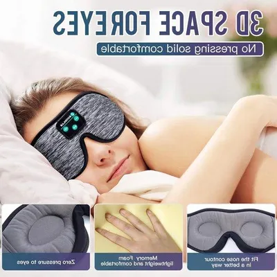 Produktbild von Famanu Schlafkopfhörer Schlafmaske - Ultrabeatbares HD Klang - Waschbar und Verstellbar - für Schlafen, Seitenschläfer, Flugreisen, Yoga und