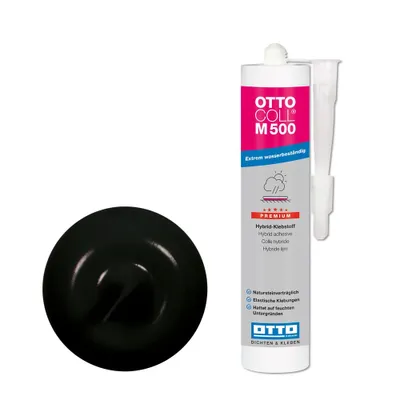 Produktbild von OTTOCOLL M500 Premium-Hybrid-Klebstoff 310ml Kartusche - C04 Schwarz