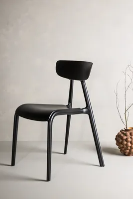 Produktbild von Venture Home Stuhl Ursholmen Schwarz 2er-Pack