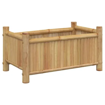 Produktbild von Pflanzkübel 50x30x25 cm Bambus