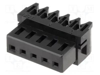Zdjęcie produktu dla 1 sztuka, złącze PIN: 5, wtyk 2,5 mm żeński, do przewodów o napięciu 250V i prądzie 2A, oznaczenie 05NR-E4K, producent Signteck