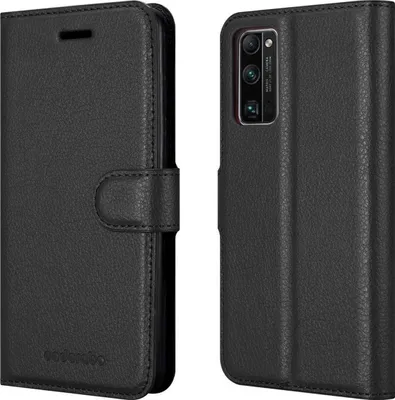 Image de Cadorabo Housse pour Honor 30 PRO Housse de protection en noir Etui pour téléphone portable Case Cover Fermeture magnétique