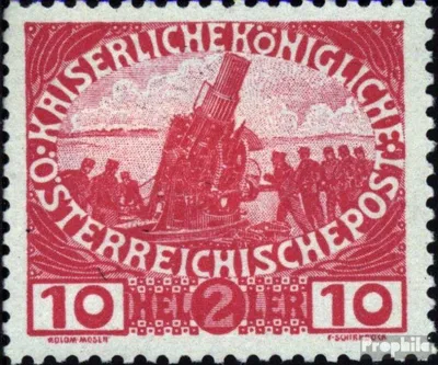Produktbild von Briefmarken Österreich 1915 Mi 182 postfrisch Kriegsbilder