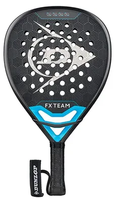 Productafbeelding van Dunlop Fx Team Padelracket, zilver, 365 gram. Zilver, 365 gram