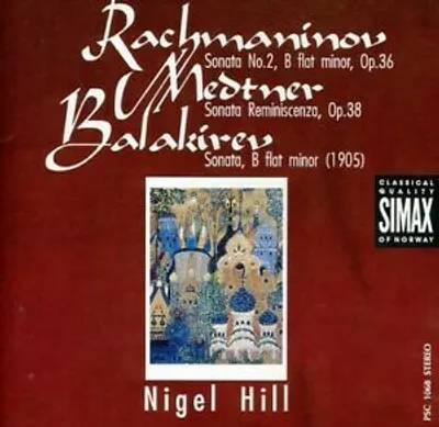 Produktbild von Hill, N: RachmaninOff/Medtner/Balakirev