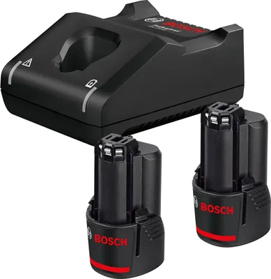 Image de Pack de 2 batteries GBA 12V 3.0Ah + chargeur GAL 12V-40 - BOSCH - 1600A019RD