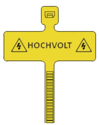 Obrázok produktu pre Špeciálne káblové viazače Dönges vysokonapäťové (káblové viazače vysokonapäťové) (balenie po 100 kusoch)