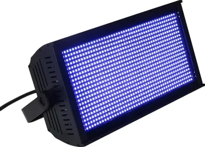 Obrázek produktu pro Jevištní reflektor, RGB LED, výkon 200 W, ovládání DMX, 200W stroboskop, zástrčka EU