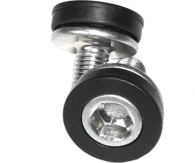 Immagine prodotto di Set di viti di fissaggio Stronglight (2 pezzi) in acciaio con gusci in plastica