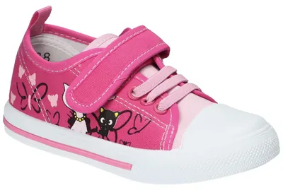 Produktbild von American Club TEN188, Mädchen Turnschuhe Klettverschluss Leder-Einlegesohle leicht bequem, Fuchsia/Rosa 28
