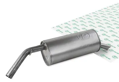 Produktbild von POLMO 19.186 Endschalldämpfer passend für PEUGEOT 207 (WA, WC) Auspuff