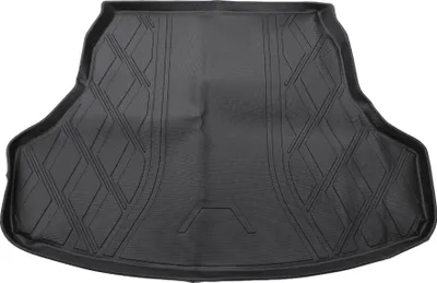 Produktbild von Flache Gesichtsladefläche Kofferraummatte Kofferraum Gepäckstiefel Tablettmatte Diamantmuster für Nissan Sentra 2014-2019 Anti-Rutsch