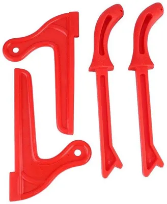 Image de Barres de poussée sécurisées pour scies à table, en plastique, précision, confort