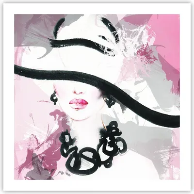 Produktbild von Poster - Poster ohne Rahmen - Frau Abstraktion - 60x60 cm - Wand Bild - Wanddeko - Wandbilder - Kunstposter - Wandposter - Bilder - Kunstdruck - Wanddekoration - Wandbild - P2XAC60x60-3690