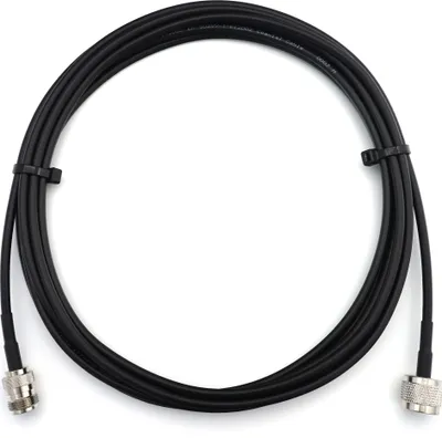 Immagine prodotto di N maschio a N femmina RG58 cavo coassiale 3m - estensione cavo antenna a bassa perdita 50ohm - per antenna WiFi RF GSM LTE 4G 5G 6G router amplificatore di segnale Lora Ham CB radio