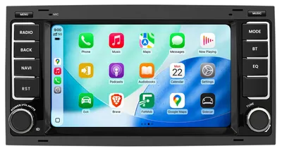 Image de Autoradio Android 7 pouces 32GB pour Touareg 2002-2023 CarPlay Android Car Navi Bluetooth DAB+ Caméra de recul