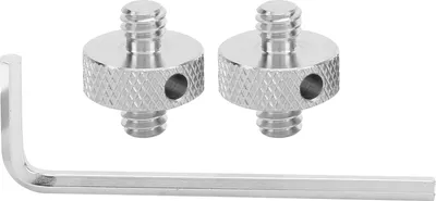 Produktbild von 2PCS -Kamera 1/4in männlich bis Gewindeschraubenadapter doppelseitige Montage