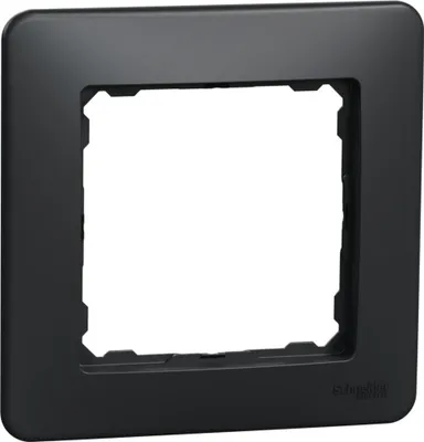 Zdjęcie produktu dla Ramka 1-krotna czarny antracyt Sedna Design SDD314801