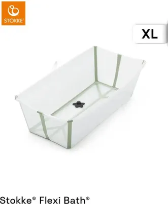 Produktbild von Stokke® Flexi Bath® Badewanne X-Large Transparent Green