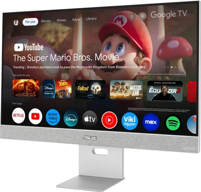Produktbild von ZenScreen MS27UC Smart Monitor (68.6 cm (27 Zoll), grau, UltraHD/4K, IPS, USB-C, Google TV, HDR)