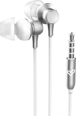 Zdjęcie produktu dla Energy Sistem Metallized, Przewodowa, Połączenia/muzyka, 20 - 20000 Hz, 12 g, Zestaw słuchawkowy, Srebrny, Biały