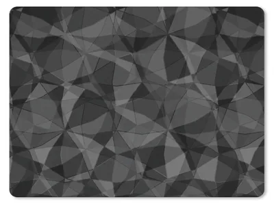 Produktbild von MuchoWow® Mauspad Mousepad Schwarz - Mosaik - Abstrakt - Muster 40x30 cm - Mousepads - Maus Mat - Pad - Mausunterlage - Anti Rutsch