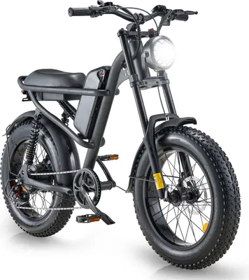Produktbild von E-Bikes 20" Fat Tire Elektrofahrräder 15Ah Off-Road Mountainbike E-Mountainbike 250W Elektrofahrrad 25KM/H