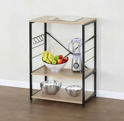 Obrázek produktu pro Max Home ocelová police z melaminové dřevotřísky
