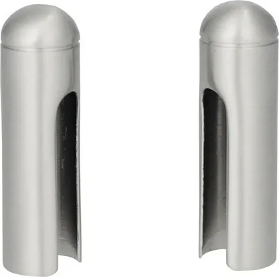 Produktbild von Zierhülsen edelstahlfarbig Ø 15x54 mm