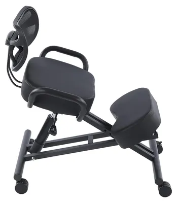 Image de Chaise de genoux ergonomique réglable - Support dorsal confortable