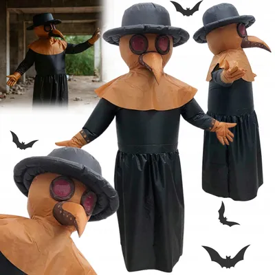 Produktbild von Hopki Aufblasbares Kostüm Pestdoktor Halloween Party