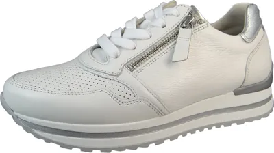 Image de Gabor Femmes Baskets en cuir blanc
