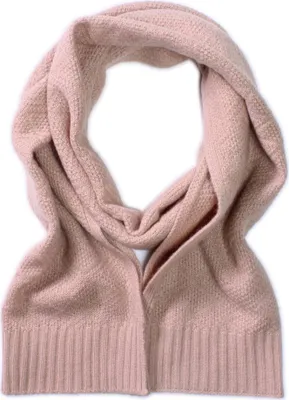 Produktbild von TUMELO Schal Damen & Herren, edler 100% Kaschmirschal, Uni, warmer Strickschal, weicher Wollschal - Camel