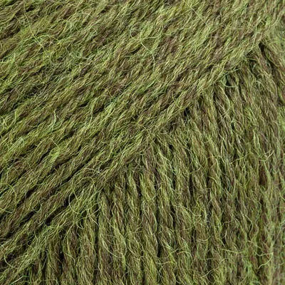 Produktbild von DROPS Fabel Sockengarn 122 Dunkel Olive Uni Colour,