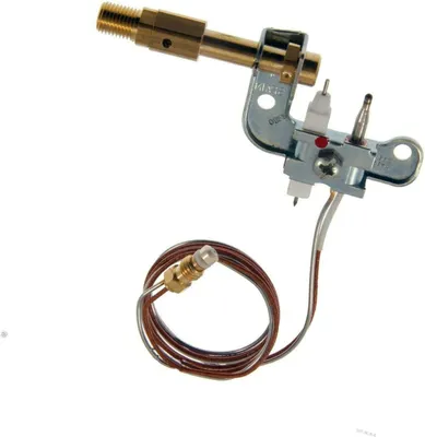Productafbeelding van Pilot ODS Assemblage - Gasverwarming Onderdeel - Veiligheid Verwarmers - Dubbele Draad Thermokoppel - 33 Inch Lengte - Zilver Bruin